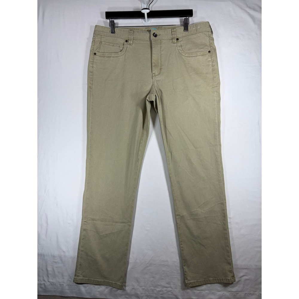 Tommy Bahama Boracay Chinos Mens 36x30 Khaki Excellent Cotton Tencel Straight